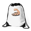 muscle car Drawstring Bags