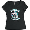 science is magical Women's Triblend Scoop T-shirt