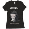 mondays (2) Ladies Fitted T-Shirt