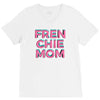 french bulldog mom V-Neck Tee