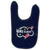 news flash black Baby Bibs