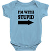 im with stupid t shirt t shirt funny t shirt cool tshirt funny shirt t Baby Onesie
