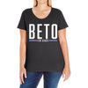 Beto For Senate Ladies Curvy T-Shirt