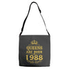queens are born in 1988 Adjustable Strap Totes