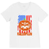 halloween american flag halloween american flag V-Neck Tee