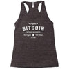 Bitcoin Satoshi Nakamoto In Crypto We Trust Racerback Tank
