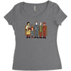 king of the hell Women's Triblend Scoop T-shirt
