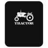 tractor driver for farmer and construction worker Mousepad