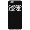 cardio sucks   exercise running gym training workout fitness trainer t iPhone 6/6s Case