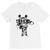 nerd giraffe V-Neck Tee
