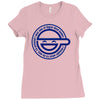 ghost in the shell laughing Ladies Fitted T-Shirt