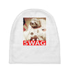 sloth astronaut swag Baby Beanies