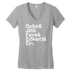 space team Women's V-Neck T-Shirt