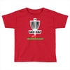 disc golf frisbee leaning on target basket innova Toddler T-shirt