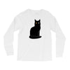 black cat Long Sleeve Shirts