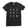 fuck pizza Ladies Fitted T-Shirt