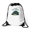 ronflex la flemme Drawstring Bags