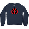 dead funny Crewneck Sweatshirt