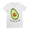 avocado fan club Ladies Fitted T-Shirt