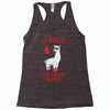 boxing llama Racerback Tank