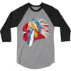 chief many feathers 3/4 Sleeve Shirt