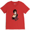 49. not today satan 022 V-Neck Tee
