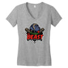 you'll be scared forever Women's V-Neck T-Shirt