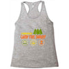 camp fire swamp Racerback Tank
