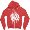 boxing gloves Zipper Hoodie
