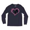 Baby Girl with Heart Any Name Customized Long Sleeve Shirts