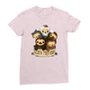 sloth motion Ladies Fitted T-Shirt
