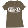 paddy's irish pub Ladies Fitted T-Shirt