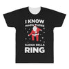 i know when those sleigh bells ring All Over Men's T-shirt