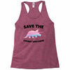 Save The Chubby Unicorns Racerback Tank