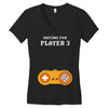 Waiting for Player 3 Gamer Women's V-Neck T-Shirt