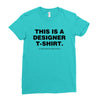This is a Designer T-Shirt Ladies Fitted T-Shirt