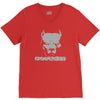 pitbull american pit bull spiked dog collar V-Neck Tee