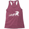 alien evolution   mens funny Racerback Tank