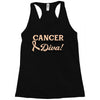 Cancer Picked The Wrong Diva Racerback Tank