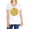 azteca wars Ladies Curvy T-Shirt