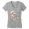 nerd attack Women's V-Neck T-Shirt