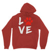 love dog paw Hoodie