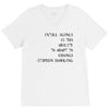 intelligence is the ability to adapt to change V-Neck Tee