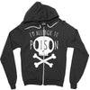 allergic to poison Zipper Hoodie