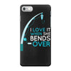 bends over iPhone 7 Case