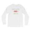 deflate deez nuts Long Sleeve Shirts