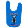 funny , fourtwo wheels, ideal gift, birthday present Baby Bibs