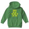 there's no way you woke up like Youth Hoodie