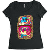 i love candy Women's Triblend Scoop T-shirt