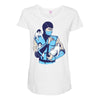 animality Maternity Scoop Neck T-shirt